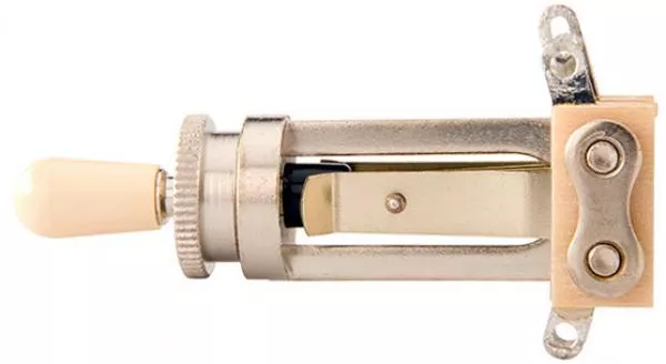Sélecteur  Gibson Straight Type Toggle Switch with Creme Cap