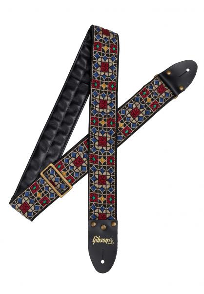 Sangle courroie Gibson The Mosaic Guitar Strap