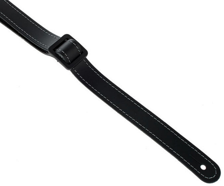 Gibson The Troubadour Acoustic Guitar Strap Cuir Black - Sangle Courroie - Variation 3