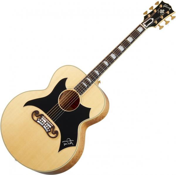 Guitare electro acoustique Gibson Tom Petty SJ-200 Wildflower - Antique natural