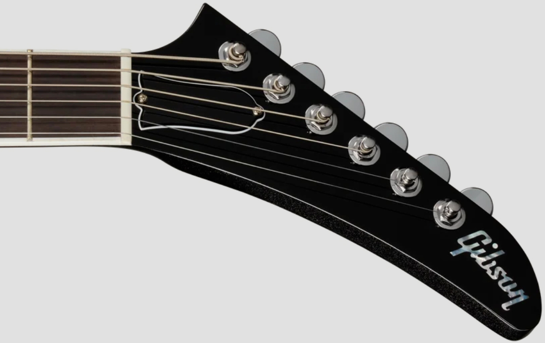 Gibson Victory Baritone Usa 2h Ht Eb - Graphite Metallic - Guitare Électrique Baryton - Variation 4