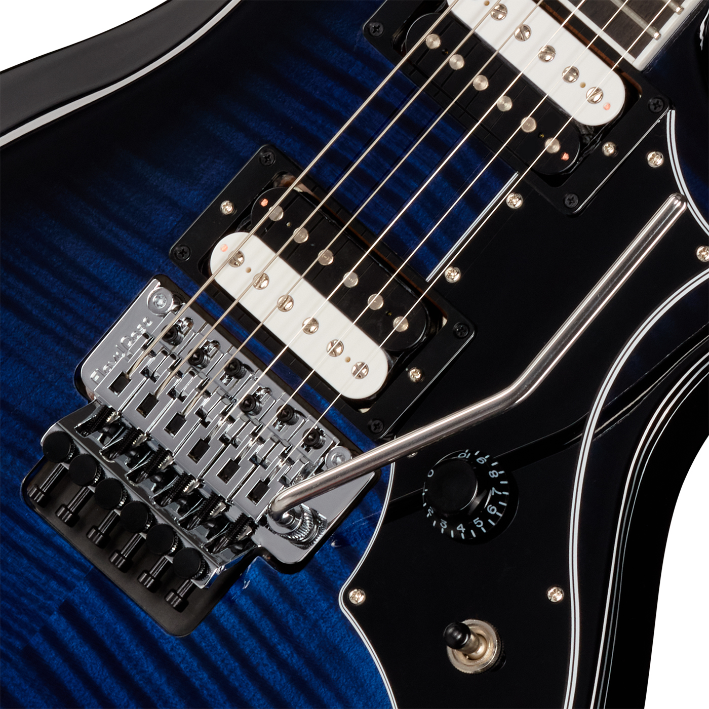 Gibson Victory Floyd Rose Usa 2h Fr Eb - Deep Ocean Burst - Guitare Électrique Double Cut - Variation 2