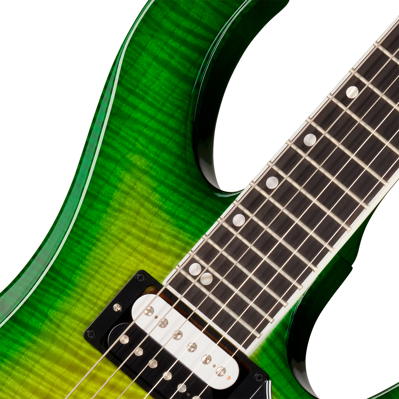 Gibson Victory Floyd Rose Usa 2h Fr Eb - Iguana Burst - Guitare Électrique Double Cut - Variation 2