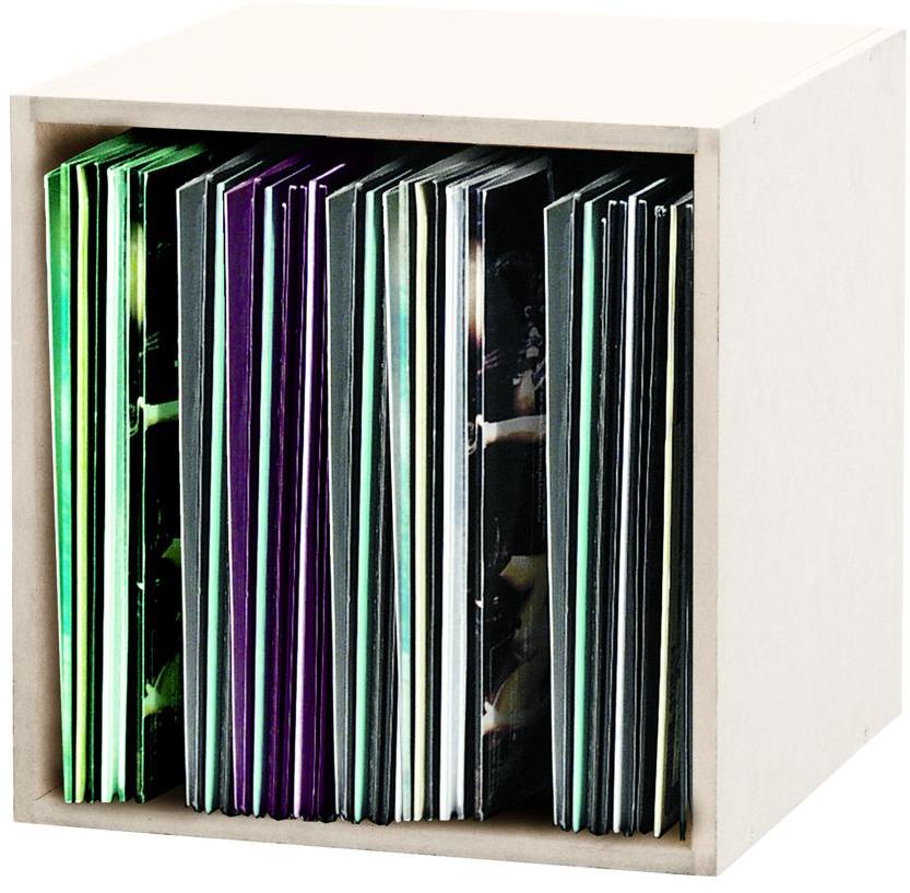 Mobilier rangement dj Glorious Record Box 110 White