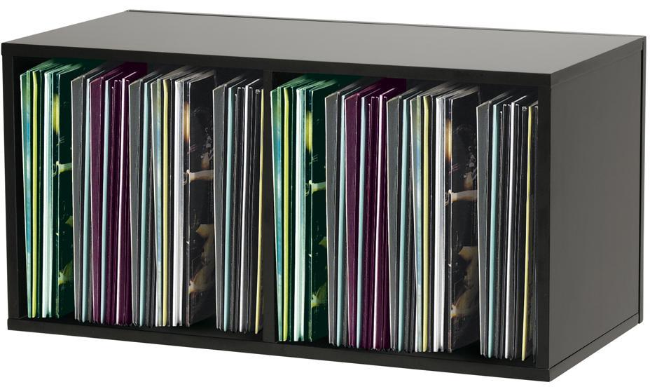 Mobilier rangement dj Glorious Record Box 230 Black