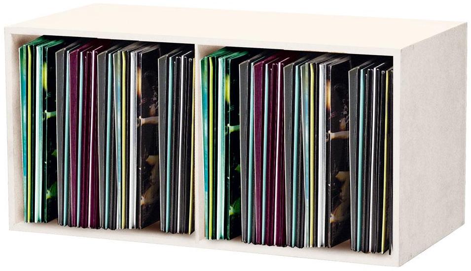 Mobilier rangement dj Glorious Record Box 230 White