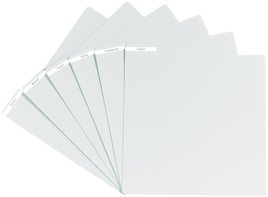 Mobilier rangement dj Glorious Vinyl Divider White - White