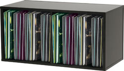 Mobilier rangement dj Glorious Record Box 230 Black