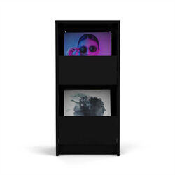 Mobilier rangement dj Glorious Vinyl Vault Black