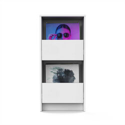 Mobilier rangement dj Glorious Vinyl Vault White