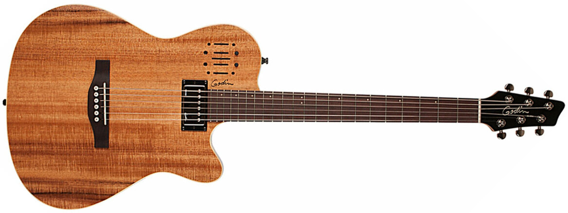 Godin A6 Ultra Koa Rw +housse - Natural - Guitare Acoustique - Main picture