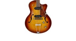 Guitare électrique 3/4 caisse & jazz Godin 5th Avenue Kingpin II CW - Cognac burst