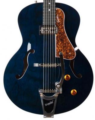Guitare électrique 3/4 caisse & jazz Godin 5th Avenue Nightclub - Indigo blue