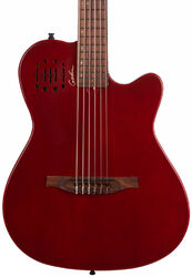 Guitare acoustique Godin Multiac Nylon Mundial - Aztec red