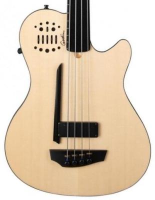 Basse acoustique Godin A4 Ultra Fretless - Natural sg