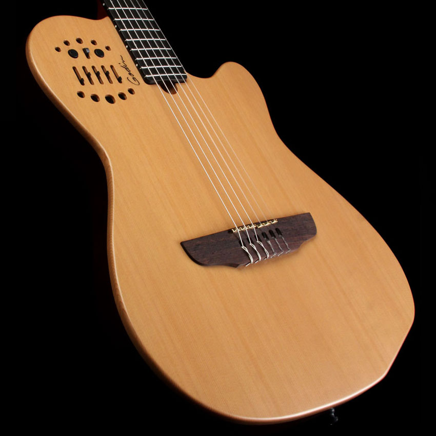 Godin Multiac Nylon Acs Sa Slim Synth Access +housse - Natural - Guitare Classique Format 4/4 - Variation 2