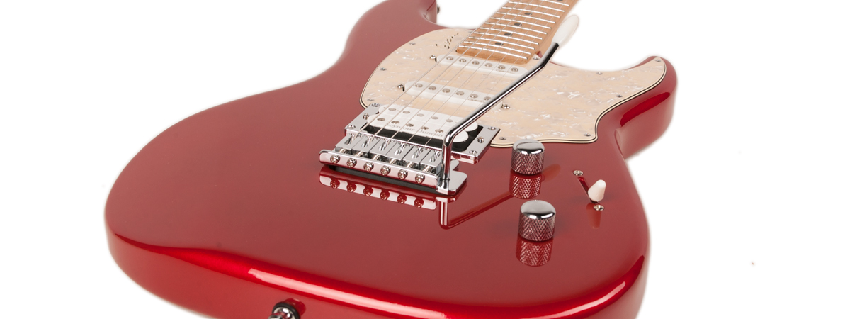 Godin Session Ltd Hss Seymour Duncan Trem Mn - Desert Red Hg - Guitare Électrique Forme Str - Variation 2