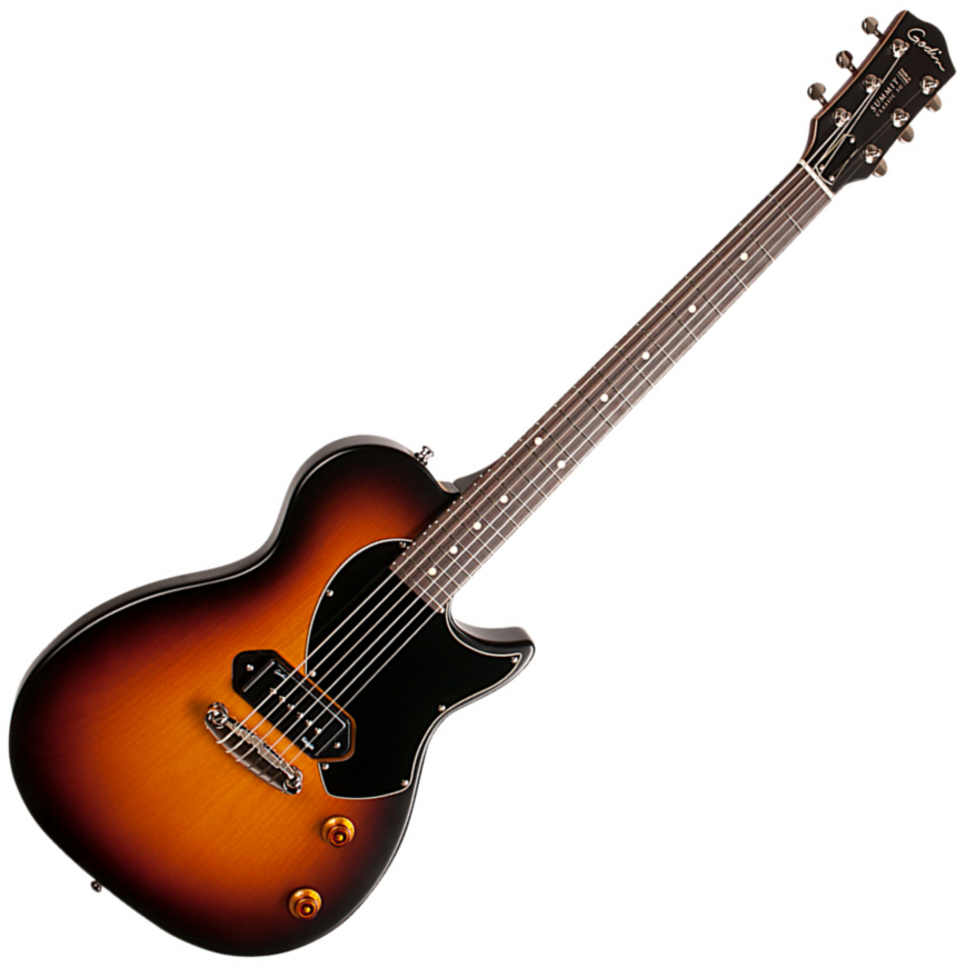 Godin Summit Classic Sg P90 Ht Rw +housse - Vintage Burst - Guitare Électrique Double Cut - Variation 1