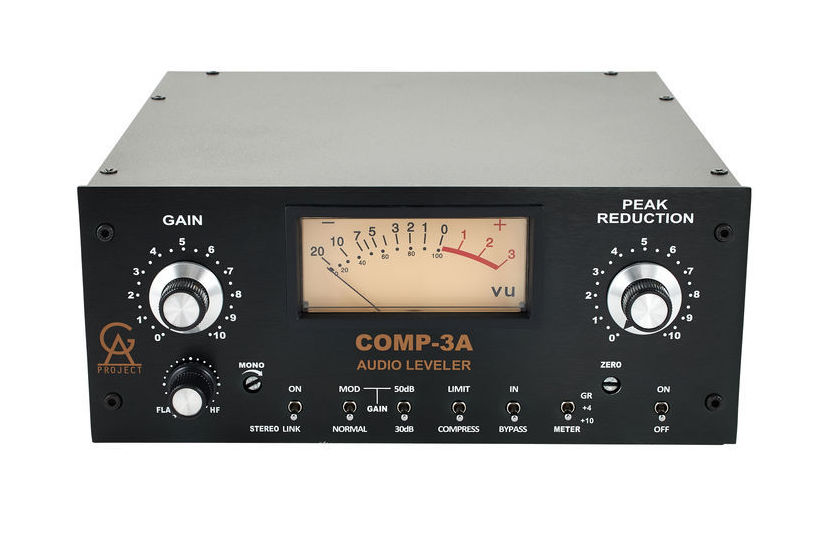 Golden Age Project Comp 3a 1 Channel Vintage Style Compressor - Compresseur Limiteur Gate - Variation 1