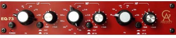 Equaliseur / channel strip Golden age project EQ-73