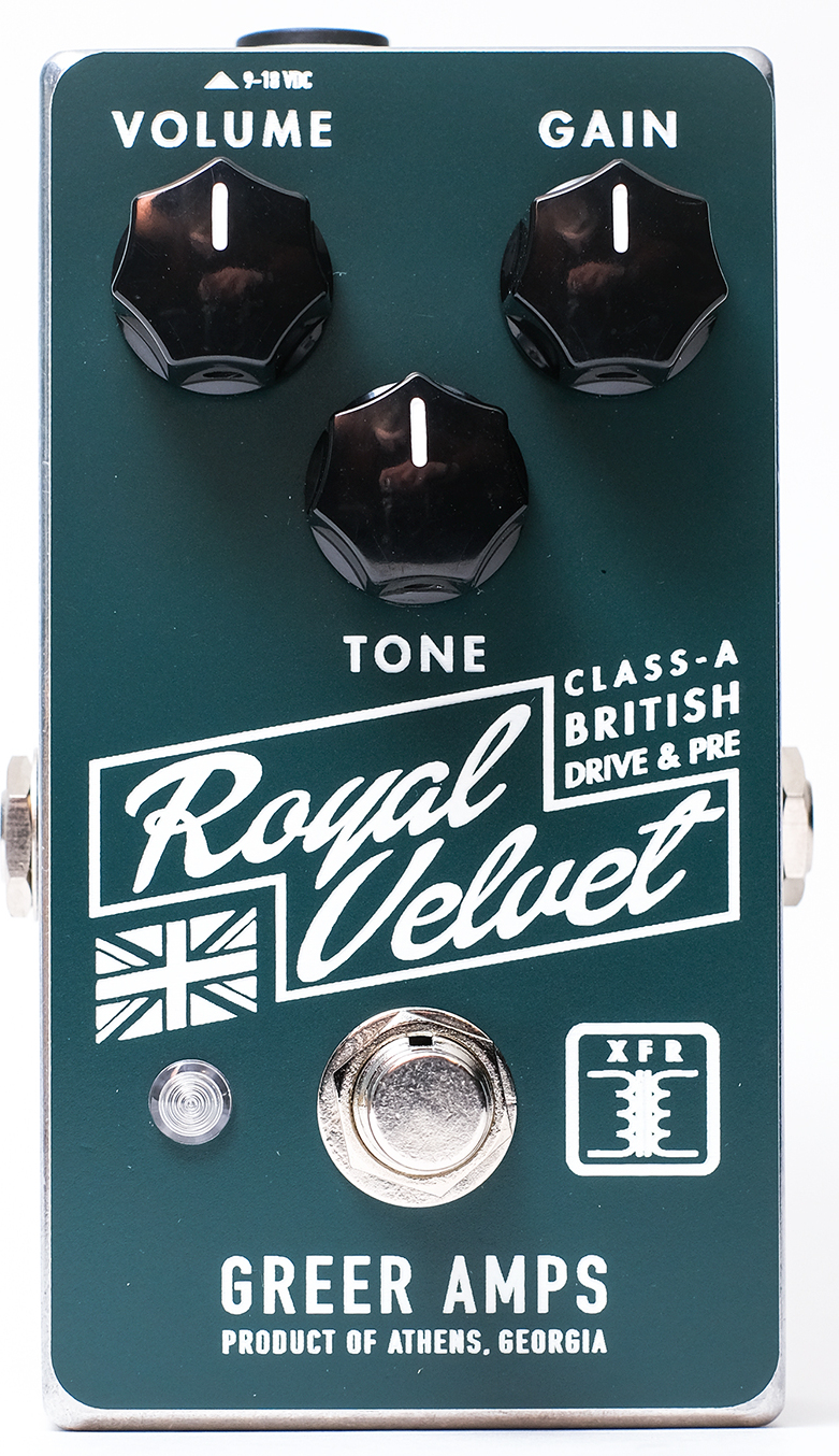 Greer Amps Royal Velvet Overdrive - PÉdale Overdrive / Distortion / Fuzz - Main picture
