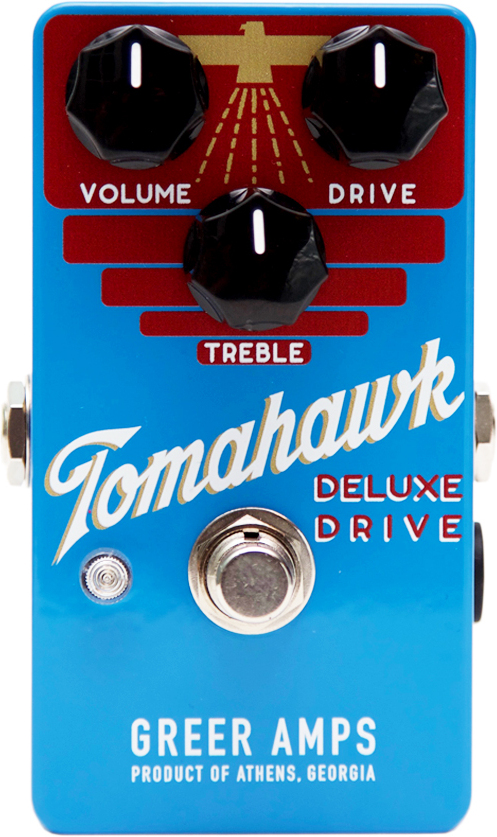 Greer Amps Tomahawk Deluxe Drive - PÉdale Reverb / Delay / Echo - Main picture
