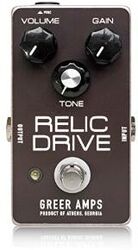Pédale overdrive / distortion / fuzz Greer amps Relic Drive