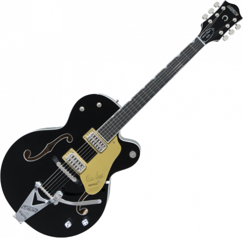 Gretsch G6120T-BSNSH Nashville with Bigsby (Japan) - black Gretsch G6120T-BSNSH Nashville with Bigsby (Japan) - black