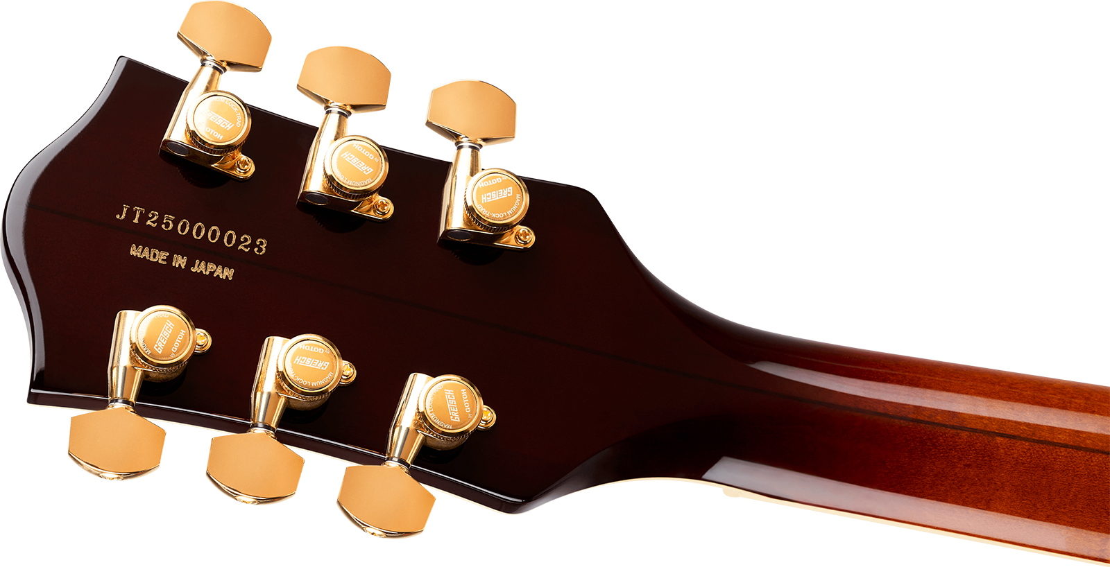 Gretsch Broadkaster Lx Center Block Dc Bigsby Gh Pro. Jap 2h Trem Eb - Havana Burst - Guitare Électrique 1/2 Caisse - Variation 4