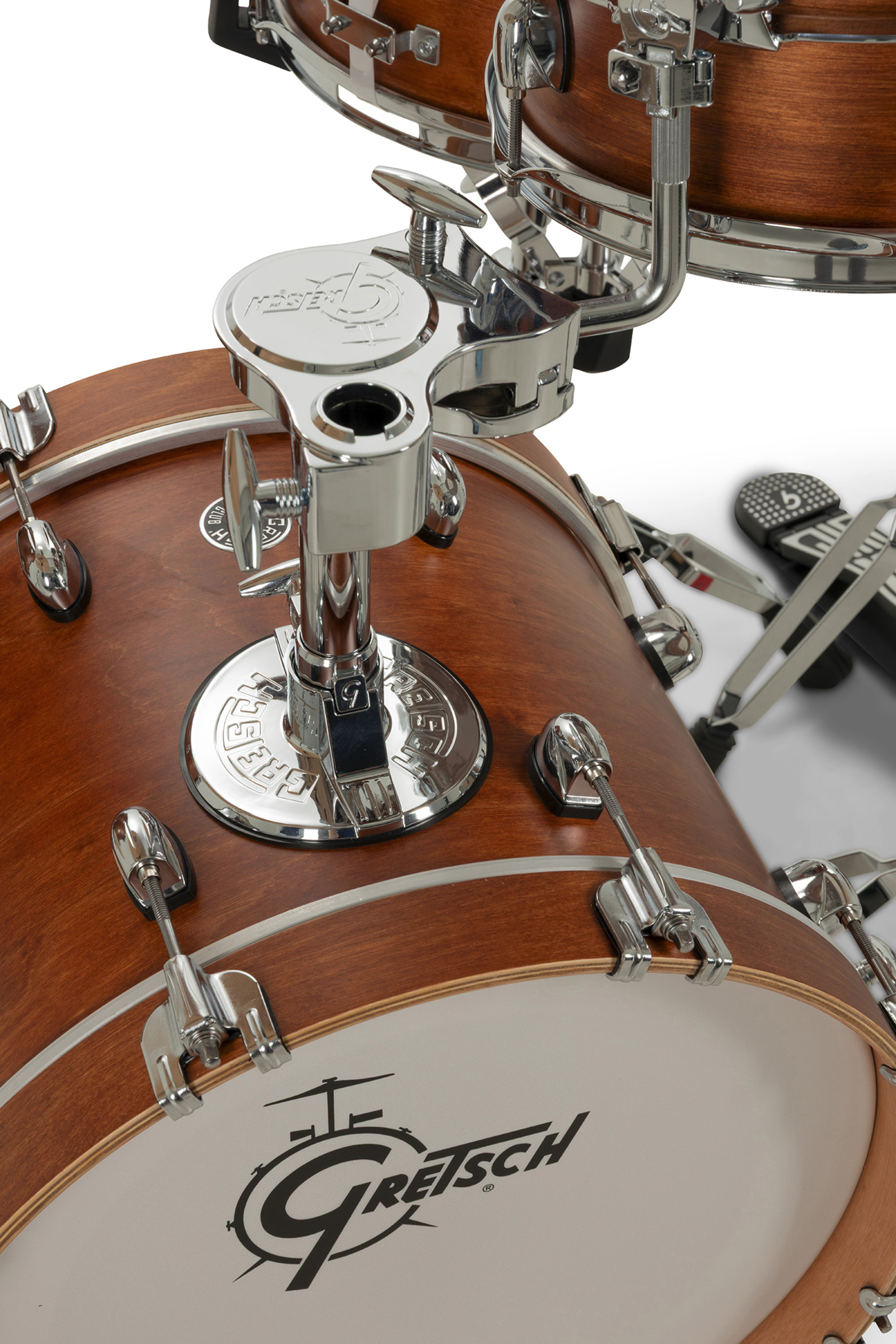 Gretsch Catalina Club - 4 FÛts - Satin Walnut Glaze - Batterie Acoustique Studio - Variation 2