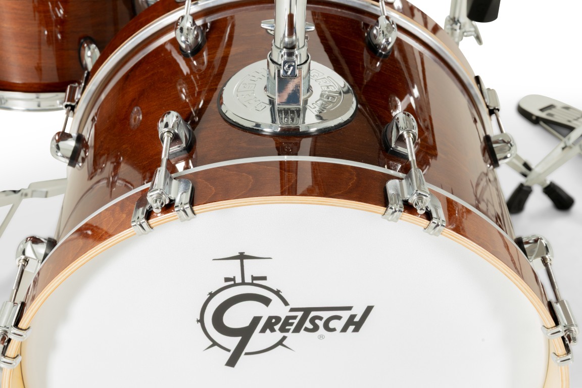Gretsch Catalina Evo 4 Pc Kit Walnut Glaze - Kit Batterie Électronique - Variation 1