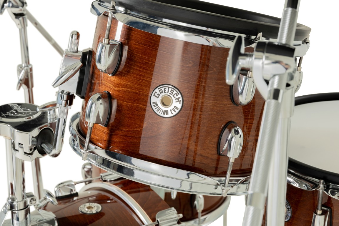 Gretsch Catalina Evo 4 Pc Kit Walnut Glaze - Kit Batterie Électronique - Variation 7