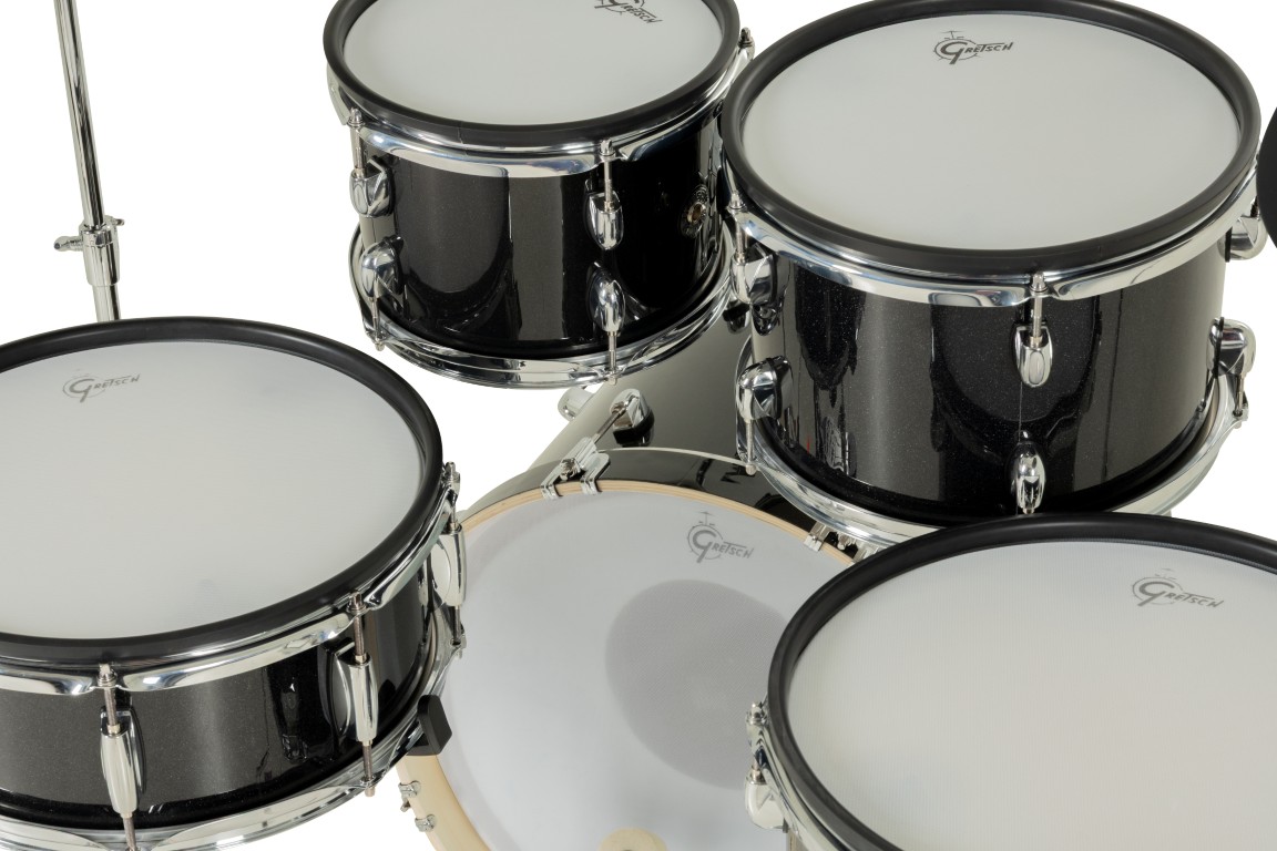Gretsch Catalina Evo 5 Pc Kit Black Sparkle - Kit Batterie Électronique - Variation 11