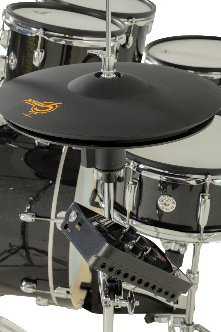 Gretsch Catalina Evo 5 Pc Kit Black Sparkle - Kit Batterie Électronique - Variation 7