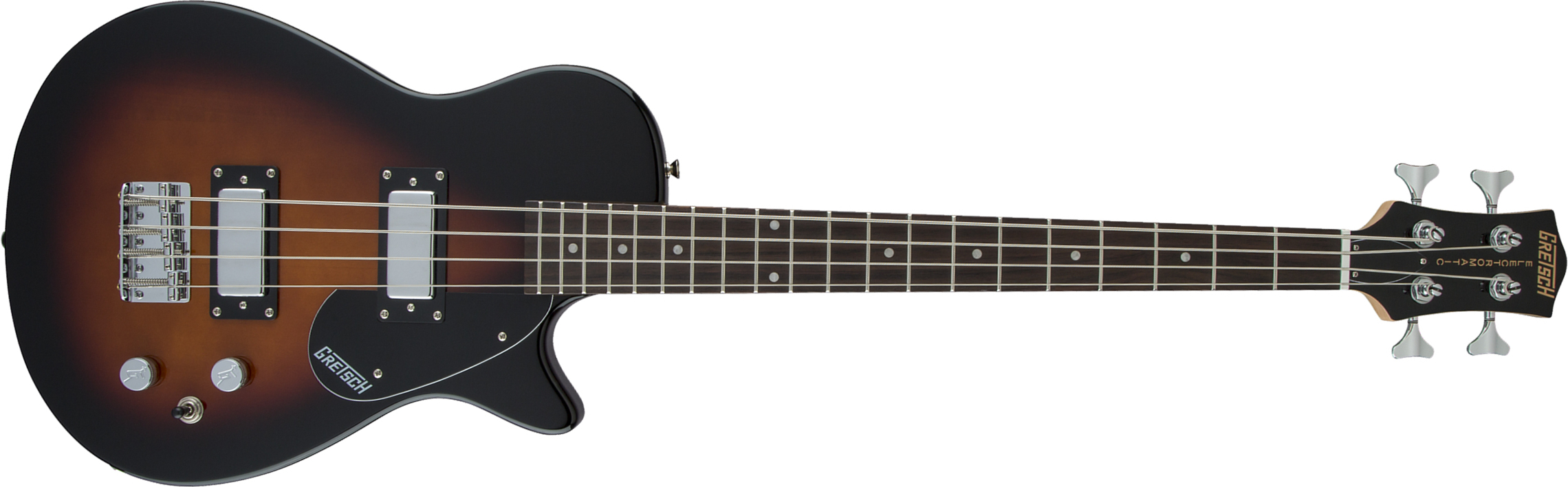 Gretsch G2220 Electromatic Junior Jet Bass Ii Short-scale 2019 Hh Wal - Tobacco Sunburst - Basse Électrique Enfants - Main picture