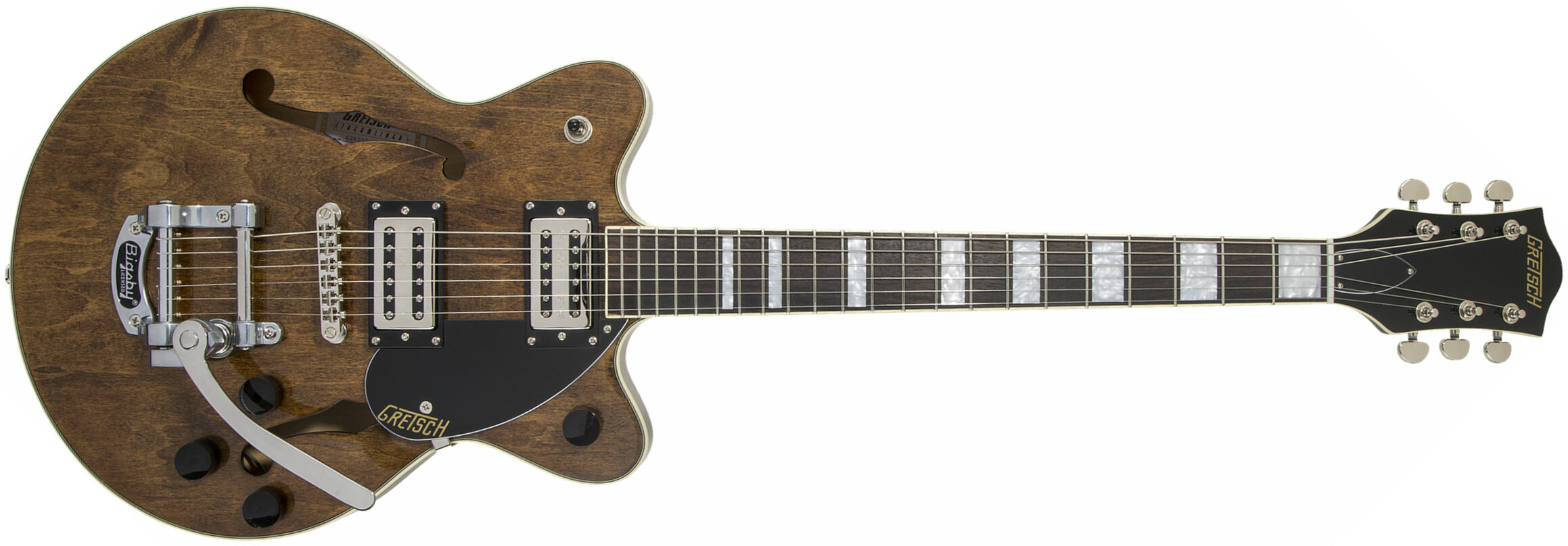 Gretsch G2655t Streamliner Center Block Jr Bigsby Hh Trem Lau - Guitare Électrique 1/2 Caisse - Main picture