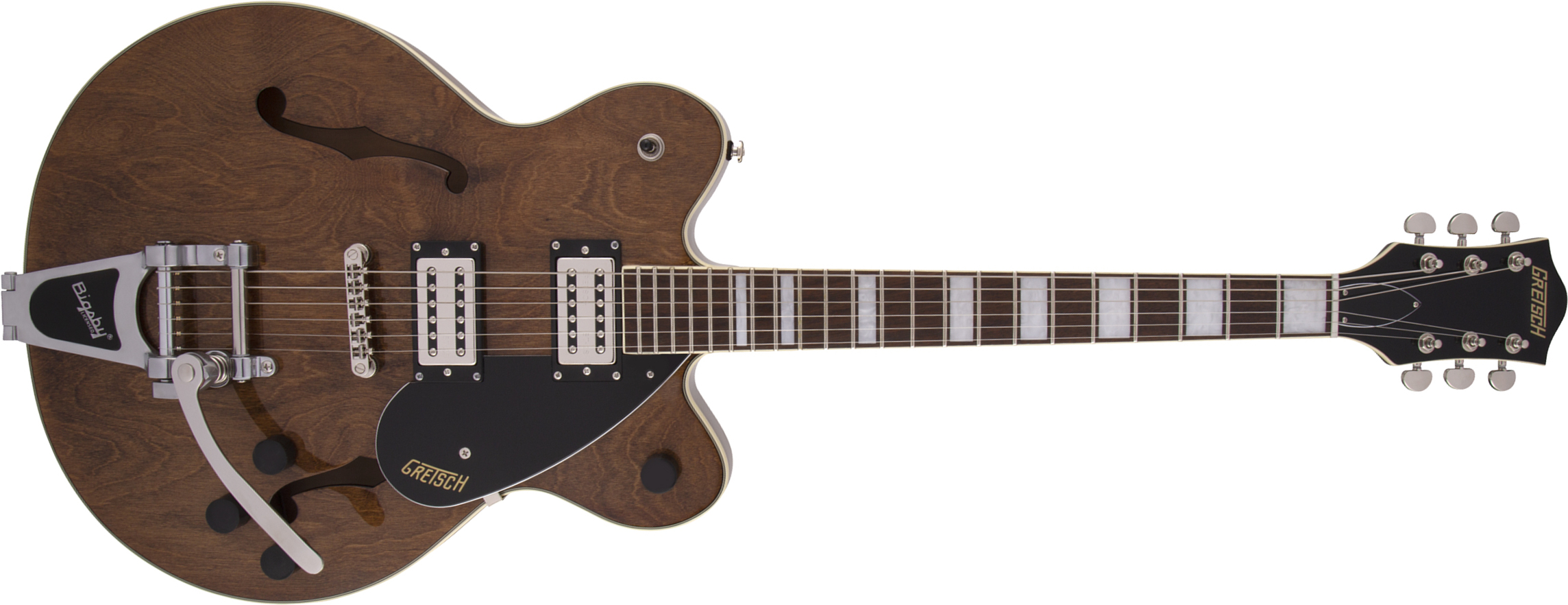 Gretsch G2655t Streamliner Center Block Jr Bigsby Hh Trem Lau - Imperial Stain - Guitare Électrique 1/2 Caisse - Main picture