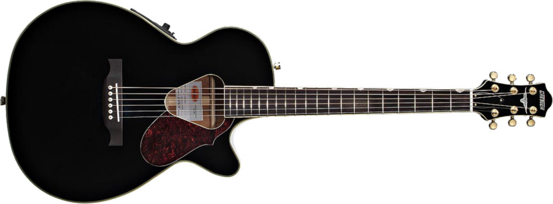Gretsch G5013ce Rancher Jr - Black - Guitare Electro Acoustique - Main picture