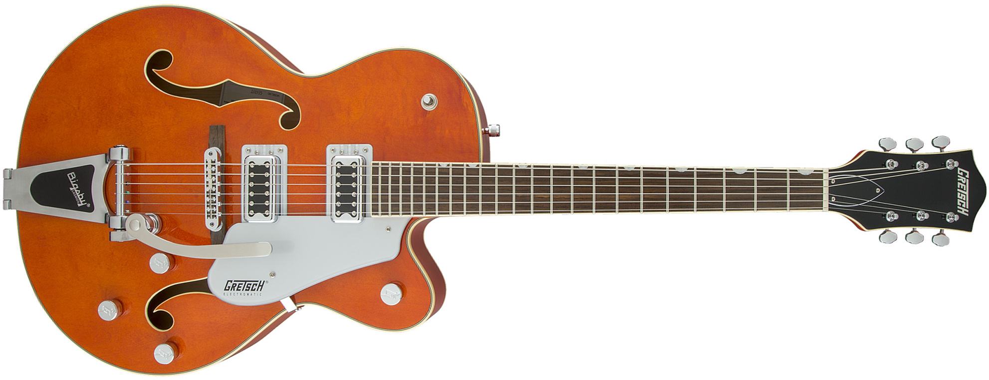 Gretsch G5420t Electromatic Hollow Body 2016 - Orange Stain - Guitare Électrique 3/4 Caisse & Jazz - Main picture