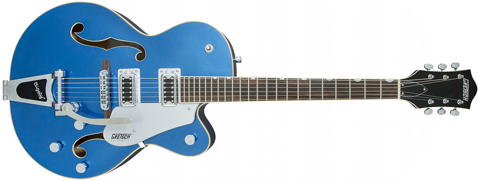 Gretsch G5420t Electromatic Hollow Body 2016 - Fairlane Blue - Guitare Électrique 3/4 Caisse & Jazz - Main picture