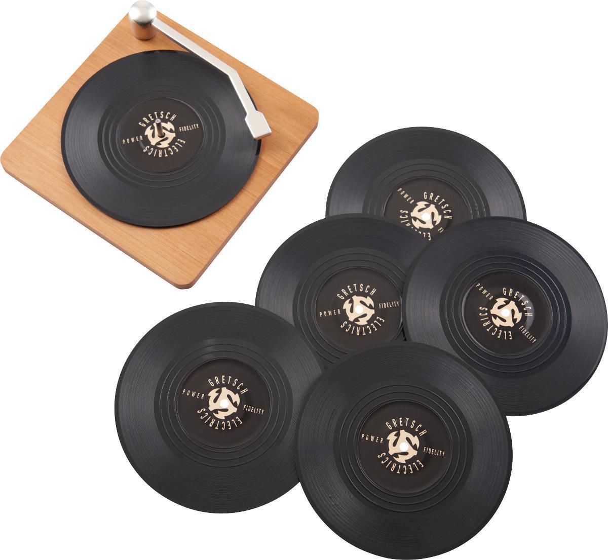 Dessous de verre & sous bock Gretsch Power & Fidelity Vinyl Coaster Set
