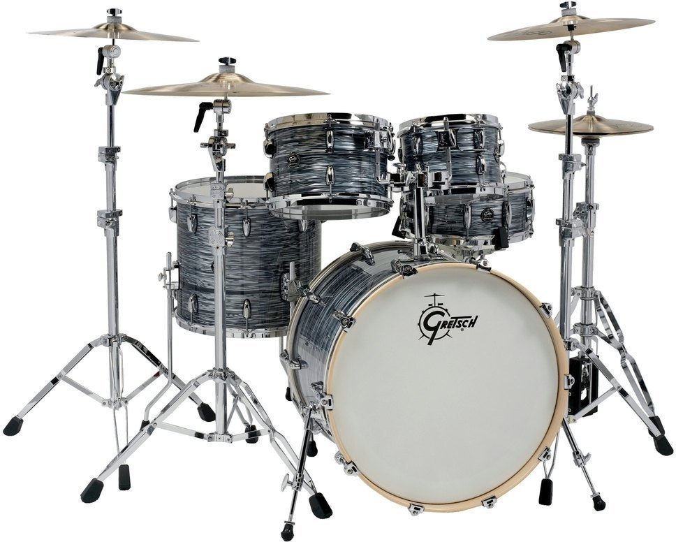 Gretsch Renown Maple Stage 22 - 4 FÛts - Silver Oyster Pearl - Batterie Acoustique Stage - Main picture