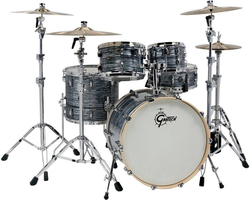 Batterie acoustique stage Gretsch Renown Maple Stage 22 - 4 fûts - Silver oyster pearl