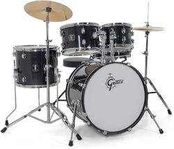 Batterie acoustique fusion Gretsch RENEGADE 20'' - 5 fûts - Black mist