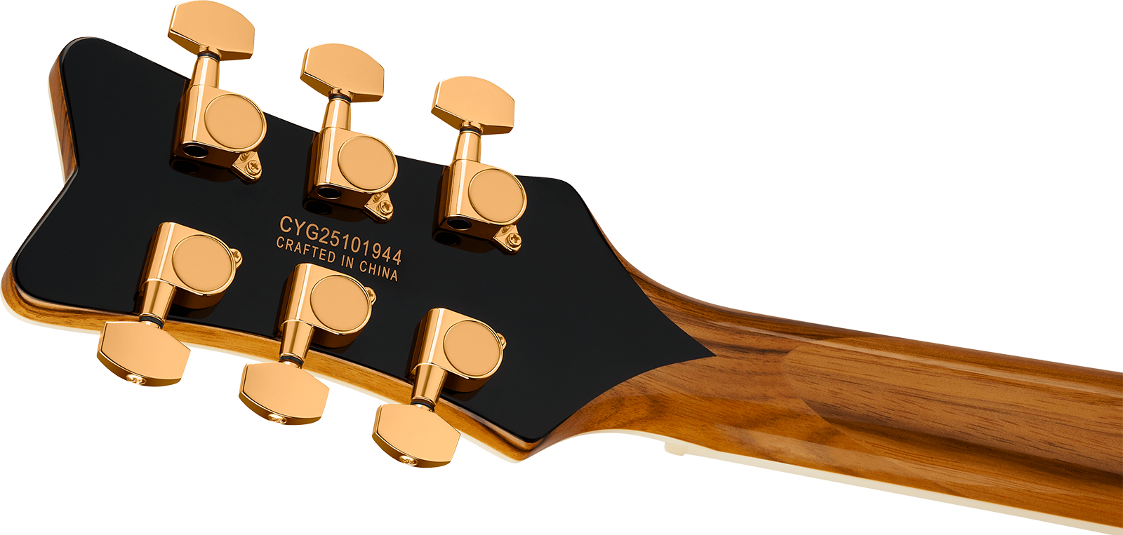 Gretsch Cvt Black Limba Electromatic Ltd Chi 2h Ht Rw - Sunburst - Guitare Électrique Double Cut - Variation 4