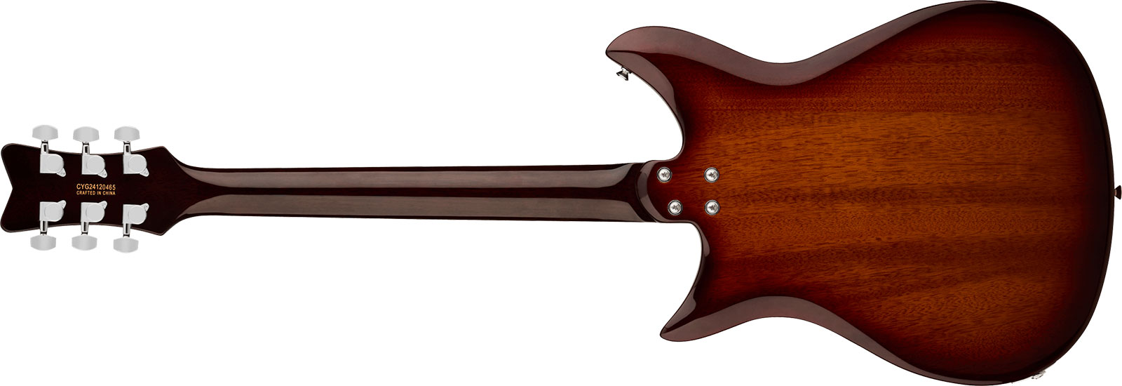 Gretsch Cvt Dc Wraparound Electromatic 2h Ht Lau - Havana Burst - Guitare Électrique Double Cut - Variation 1