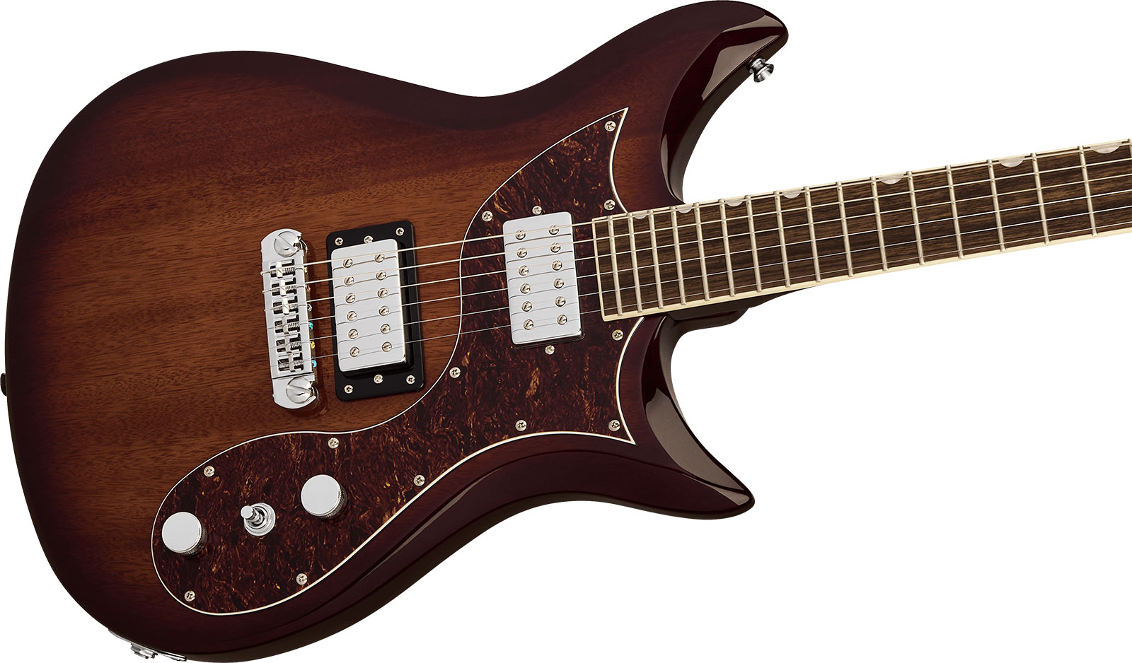 Gretsch Cvt Dc Wraparound Electromatic 2h Ht Lau - Havana Burst - Guitare Électrique Double Cut - Variation 2