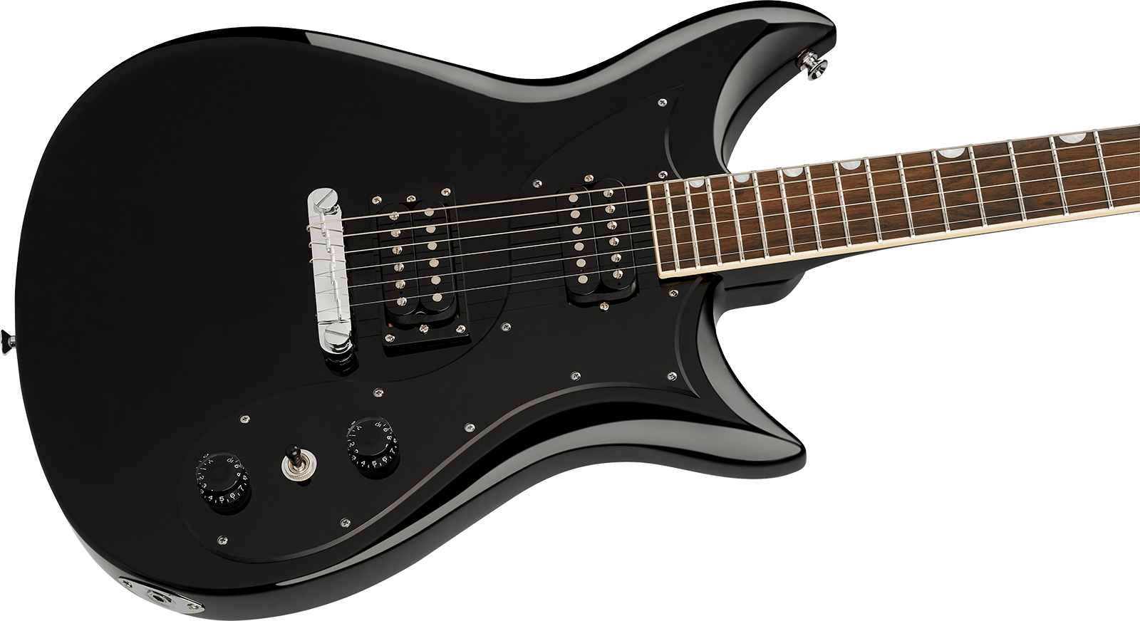 Gretsch Cvt Streamliner 2h Ht Lau - Jet Black - Guitare Électrique Double Cut - Variation 2