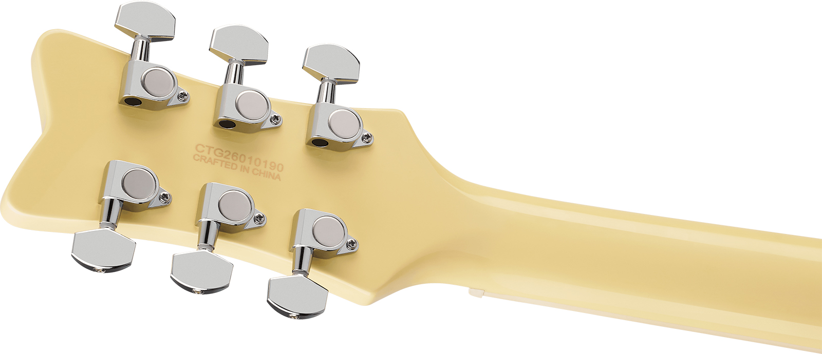 Gretsch Cvtstreamliner 2h Ht Lau - Aged White - Guitare Électrique Double Cut - Variation 4