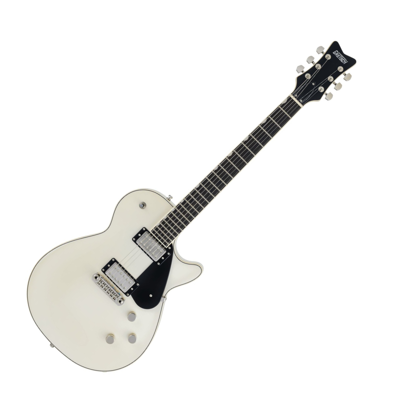 Gretsch Electromatic Premier Jet 2h Ht Eb - 18/03 - Vintage Pearl - Guitare Électrique Single Cut - Variation 1